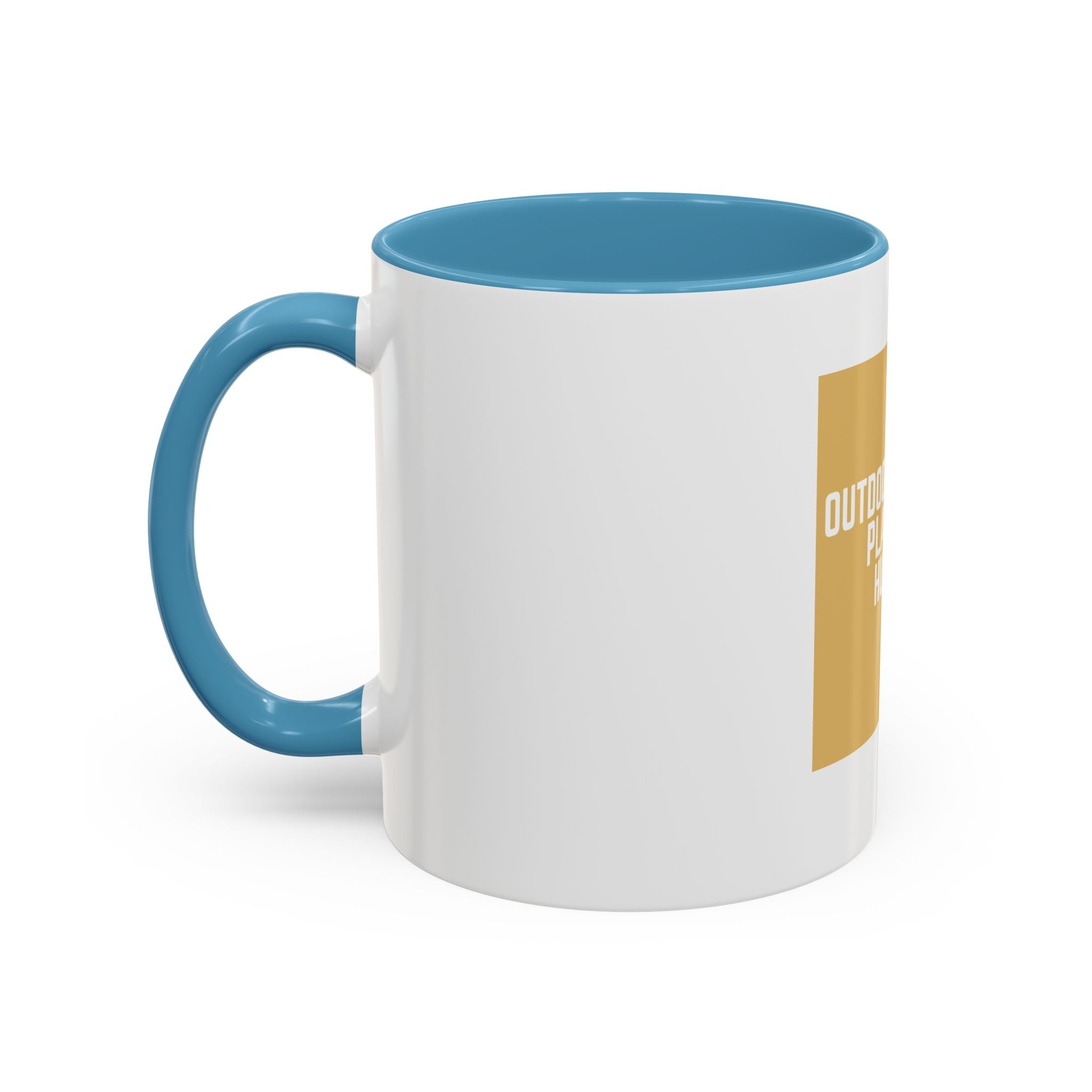 Outdoor Play Hub Coffee Mug — Mountain Adventure Accent Mug (11/15 oz)