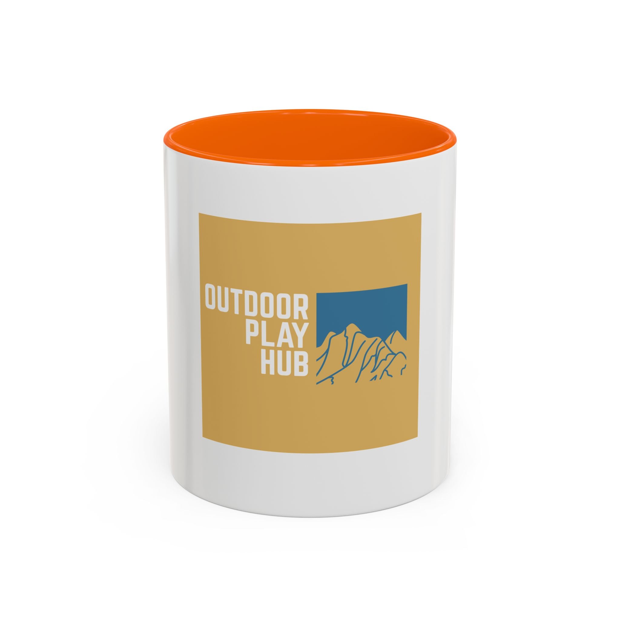 Outdoor Play Hub Coffee Mug — Mountain Adventure Accent Mug (11/15 oz)