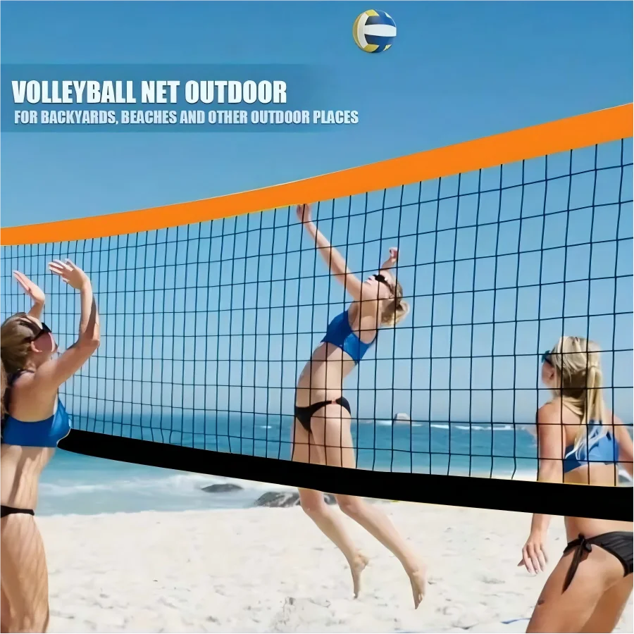 Portable Volleyball & Badminton Net Indoor Outdoor Backyard Sports Net