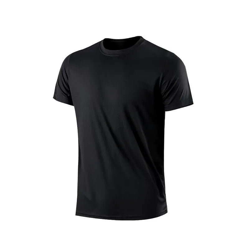 Men’s Quick Dry Gym Running T Shirt Moisture Wicking Training