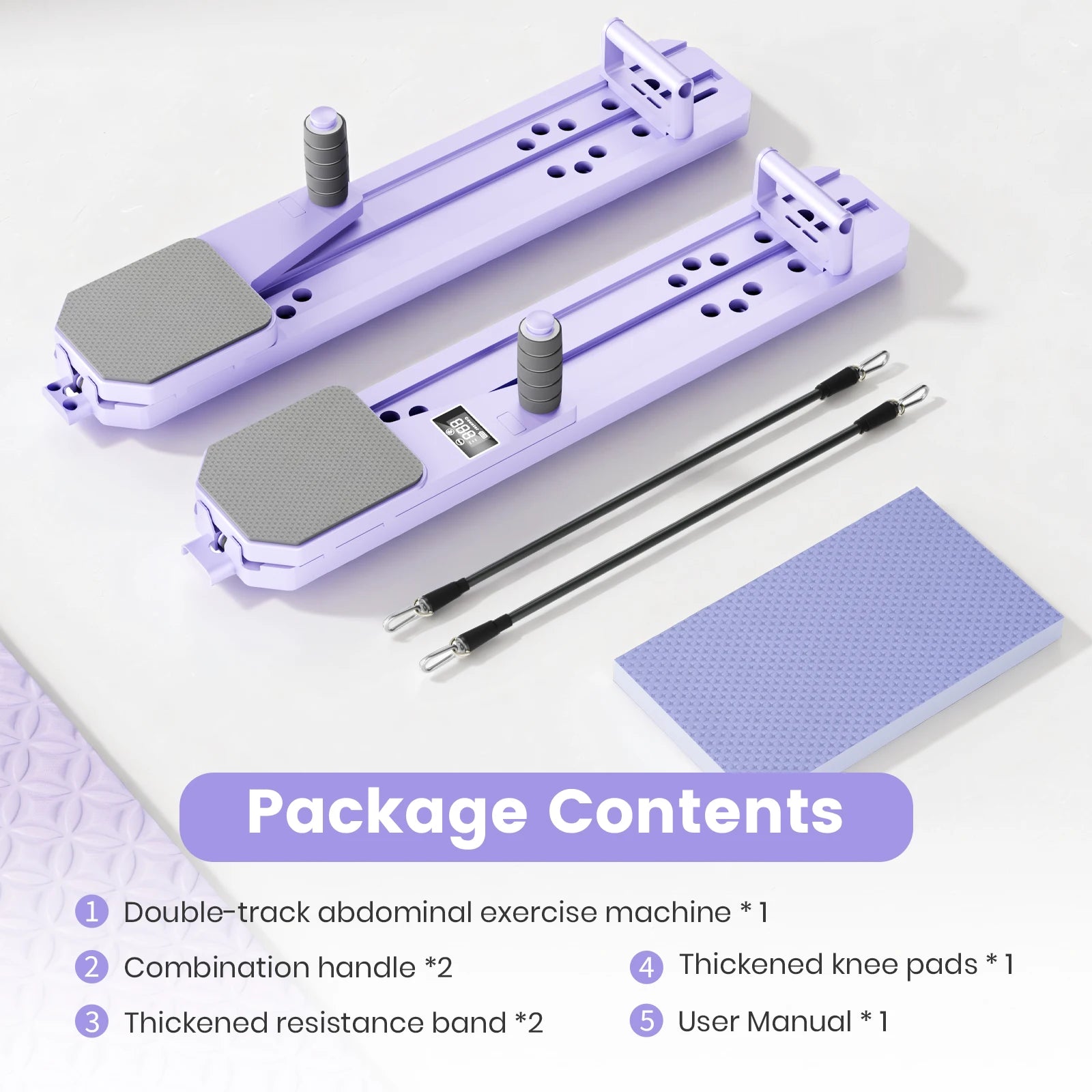 Foldable Pilates Board Core Ab Workout Smart Balance Fitness Equipment