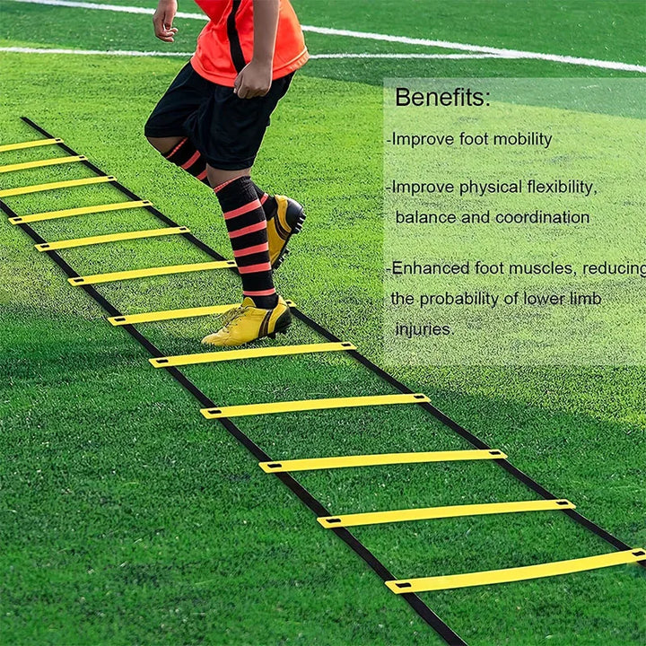 Agility Ladder Nylon Speed Training Ladder Football Fitness Equipment