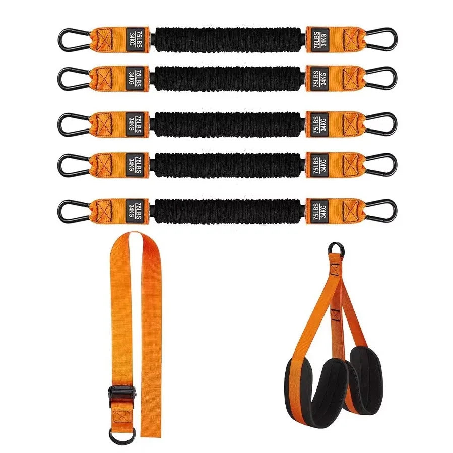 Resistance Pull Up Assistance Bands Set Strength Training Workout Bands