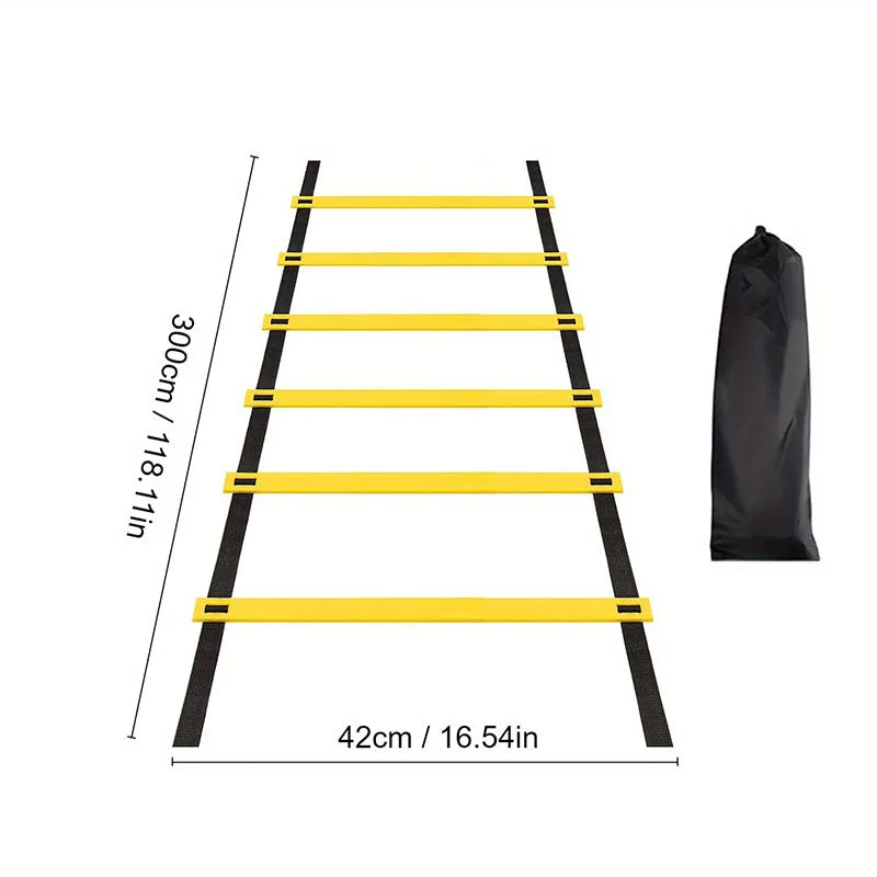 Agility Ladder Nylon Speed Training Ladder Football Fitness Equipment