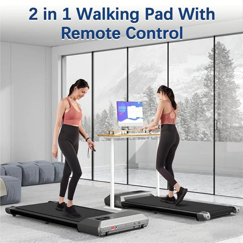2.5HP 300lbs Folding Treadmill Walking Pad Home Fitness Machine