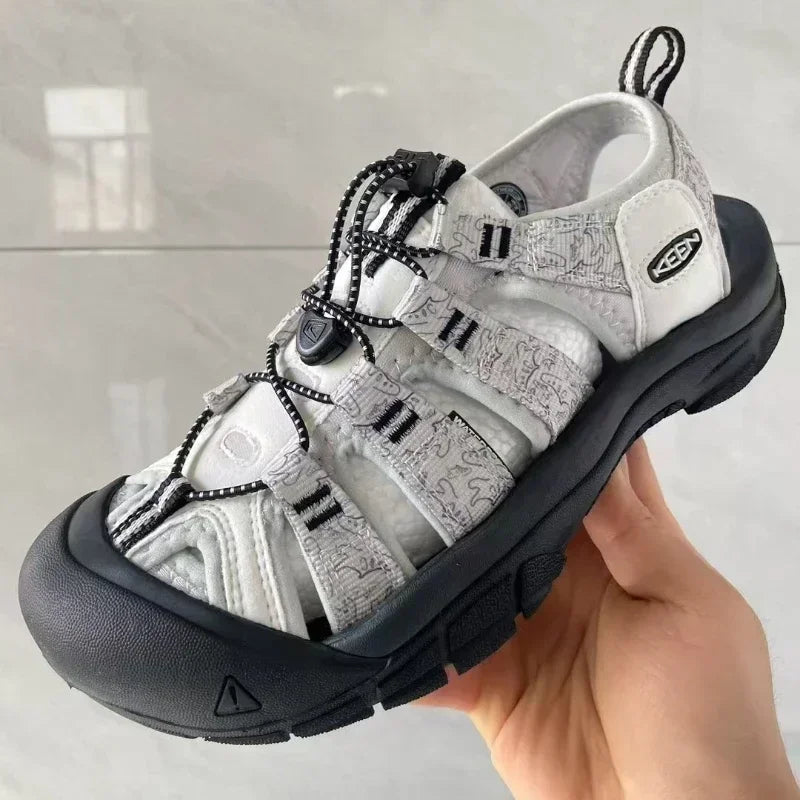 Unisex Outdoor Travel Sandals Non Slip Breathable Beach Hiking Shoes