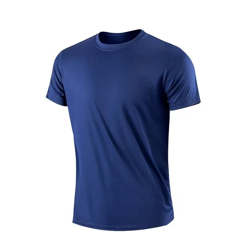 Men’s Quick Dry Gym Running T Shirt Moisture Wicking Training