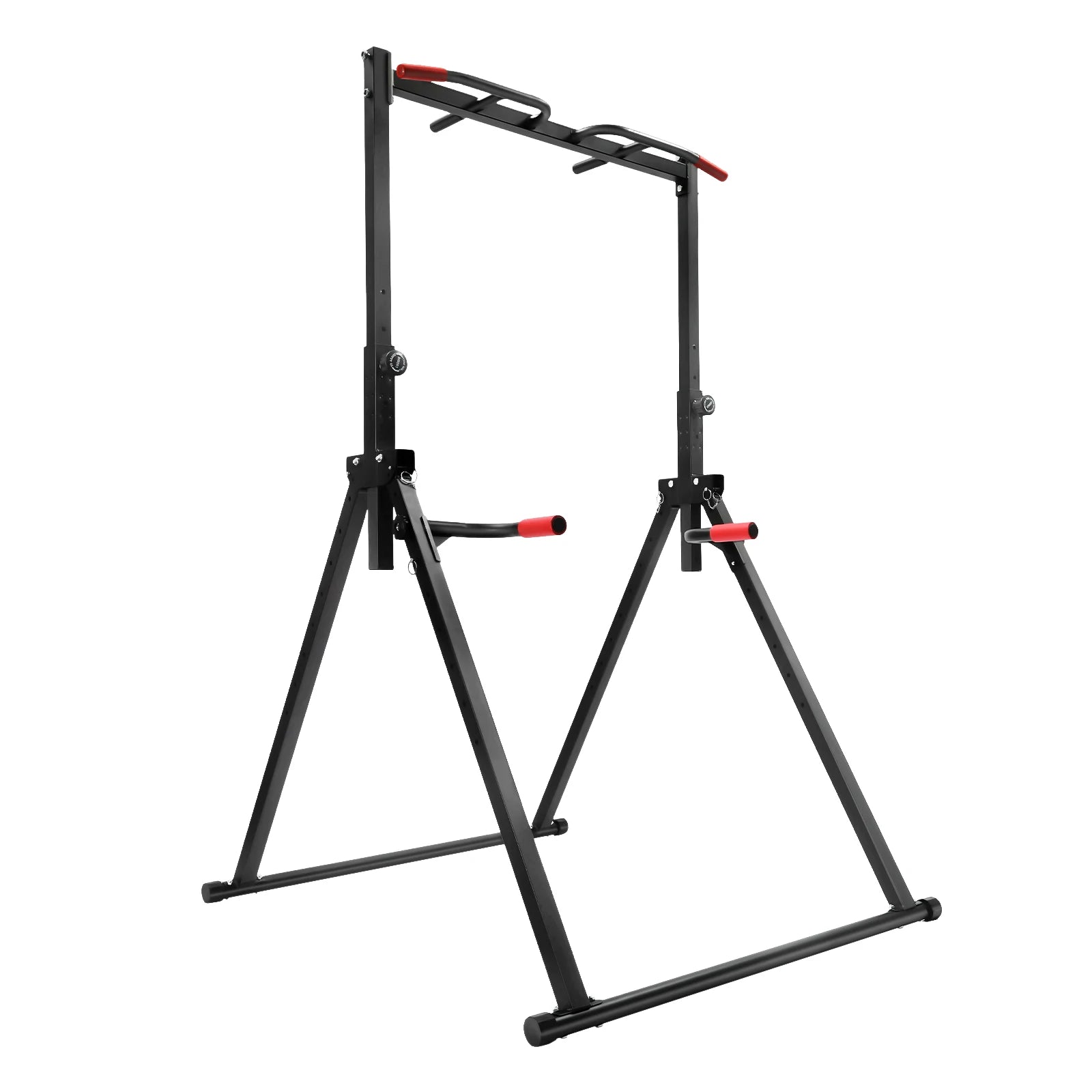 Adjustable Pull Up Bar Foldable Home Gym Strength Training Station