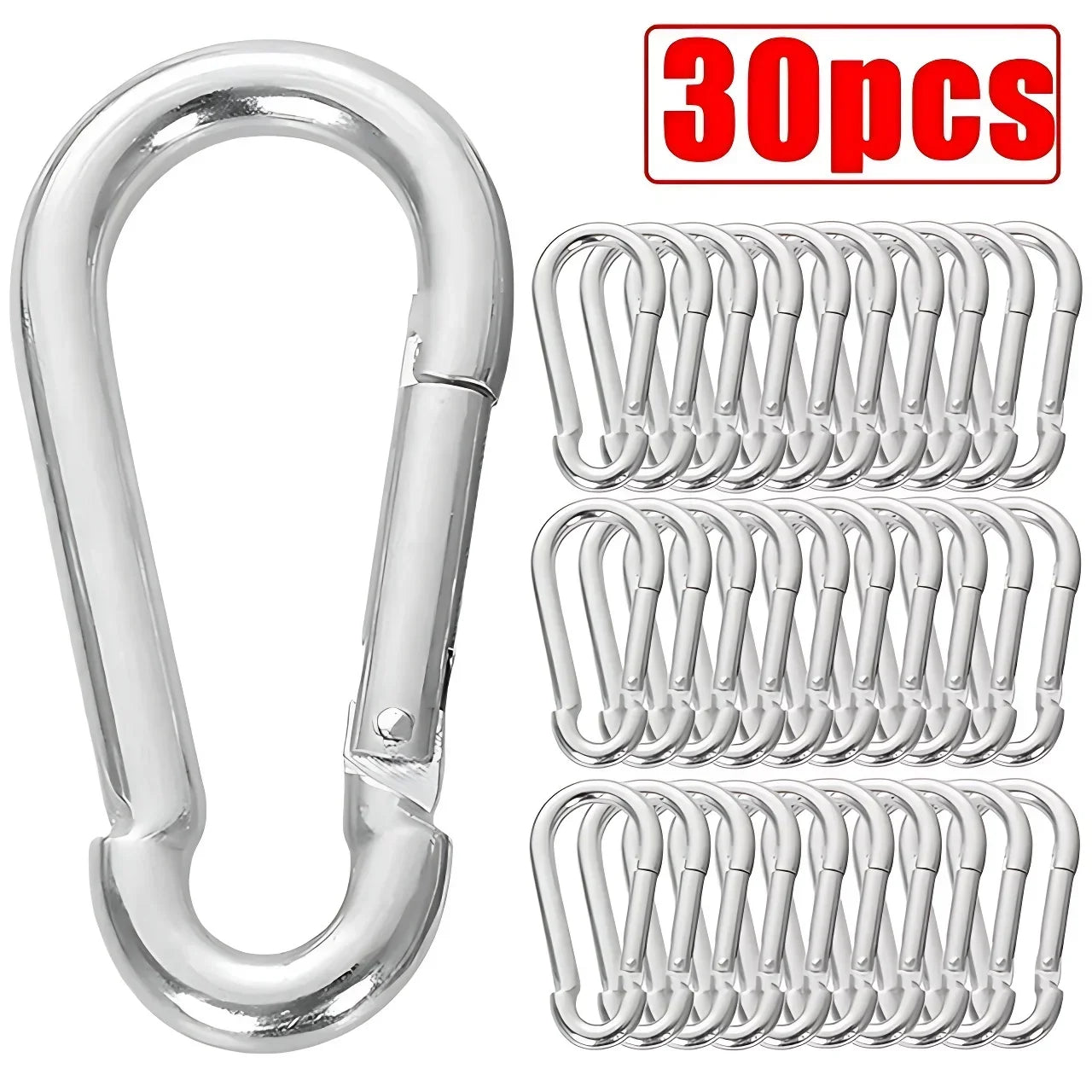 Mini Alloy Carabiner Keychain Outdoor Survival Camping Hook Clip
