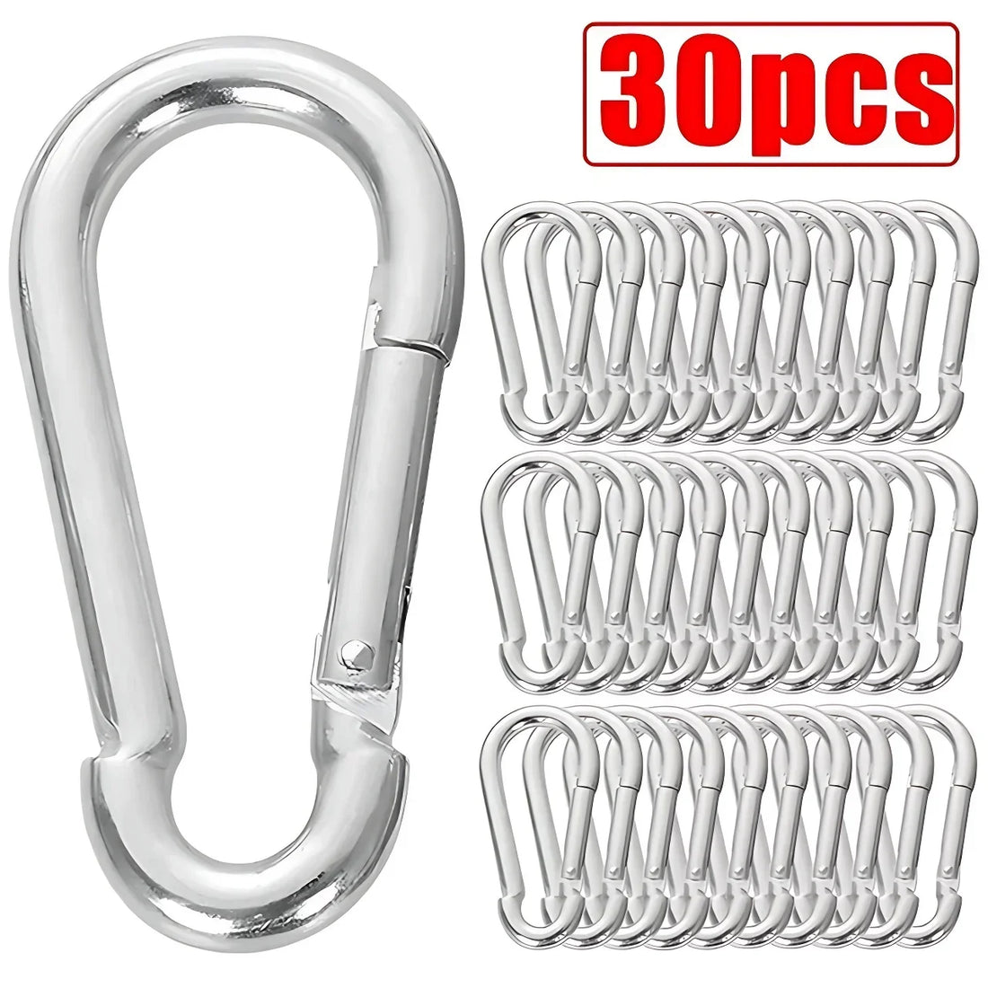 Mini Alloy Carabiner Keychain Outdoor Survival Camping Hook Clip