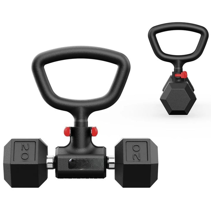 Adjustable Kettlebell Converter Dumbbell to Kettlebell Home Gym Equipment