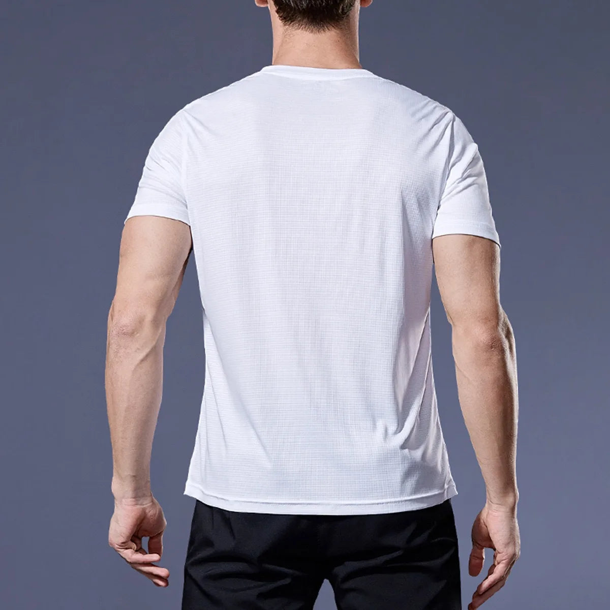 Men’s Quick Dry Gym Running T Shirt Moisture Wicking Training