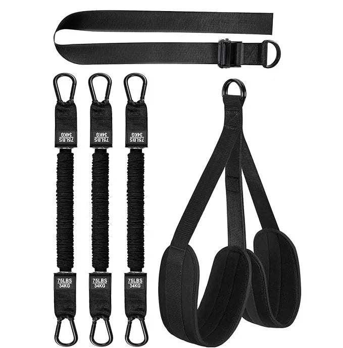 Resistance Pull Up Assistance Bands Set Strength Training Workout Bands