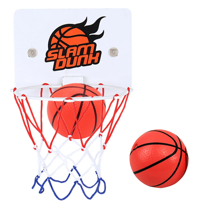 Suction Cup Mini Basketball Hoop Wall Mounted Indoor Game Set