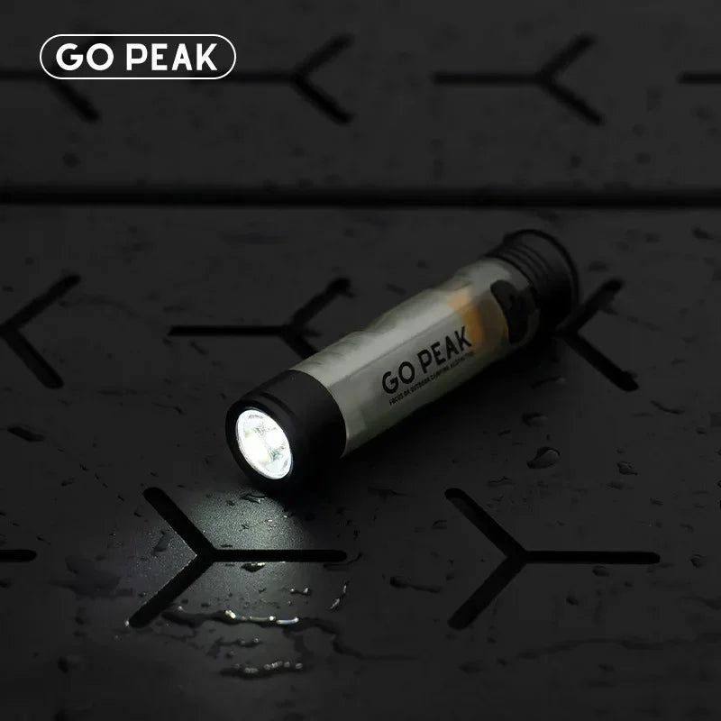 Pocket Mini LED Flashlight Key Clip Outdoor Emergency Survival Light