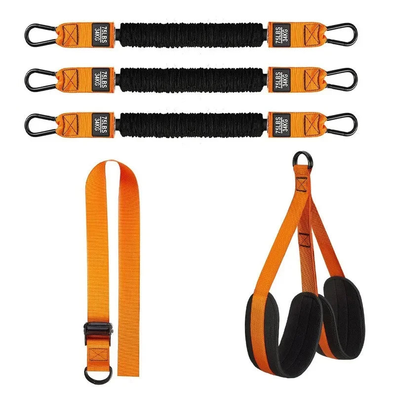 Resistance Pull Up Assistance Bands Set Strength Training Workout Bands