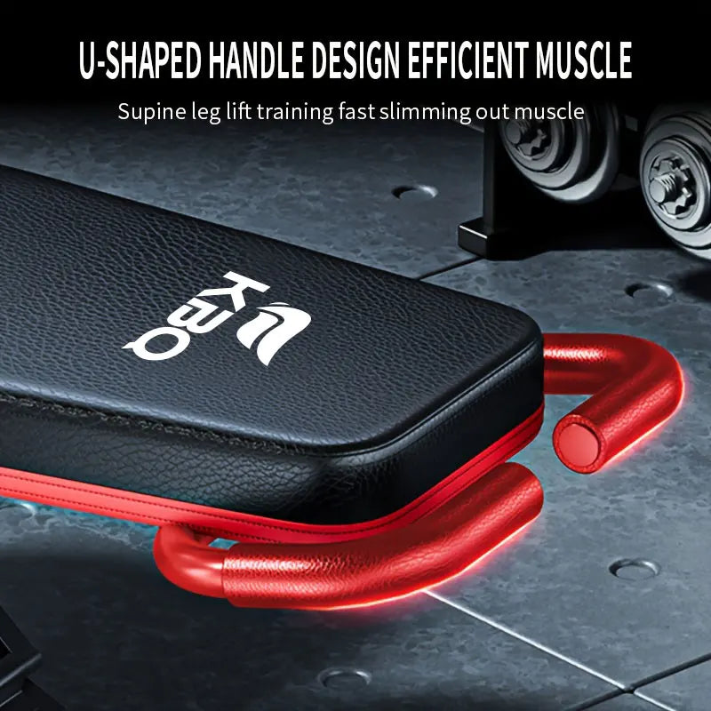 Multi-Functional Folding Fitness Bench Adjustable Roman Chair Dumbbell Bench
