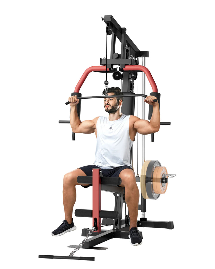5-in-1 Home Gym Machine Full Body Strength Training Equipment