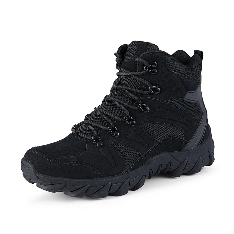 Tactical Combat Boots Men Outdoor Hiking Anti Wear Training Shoes