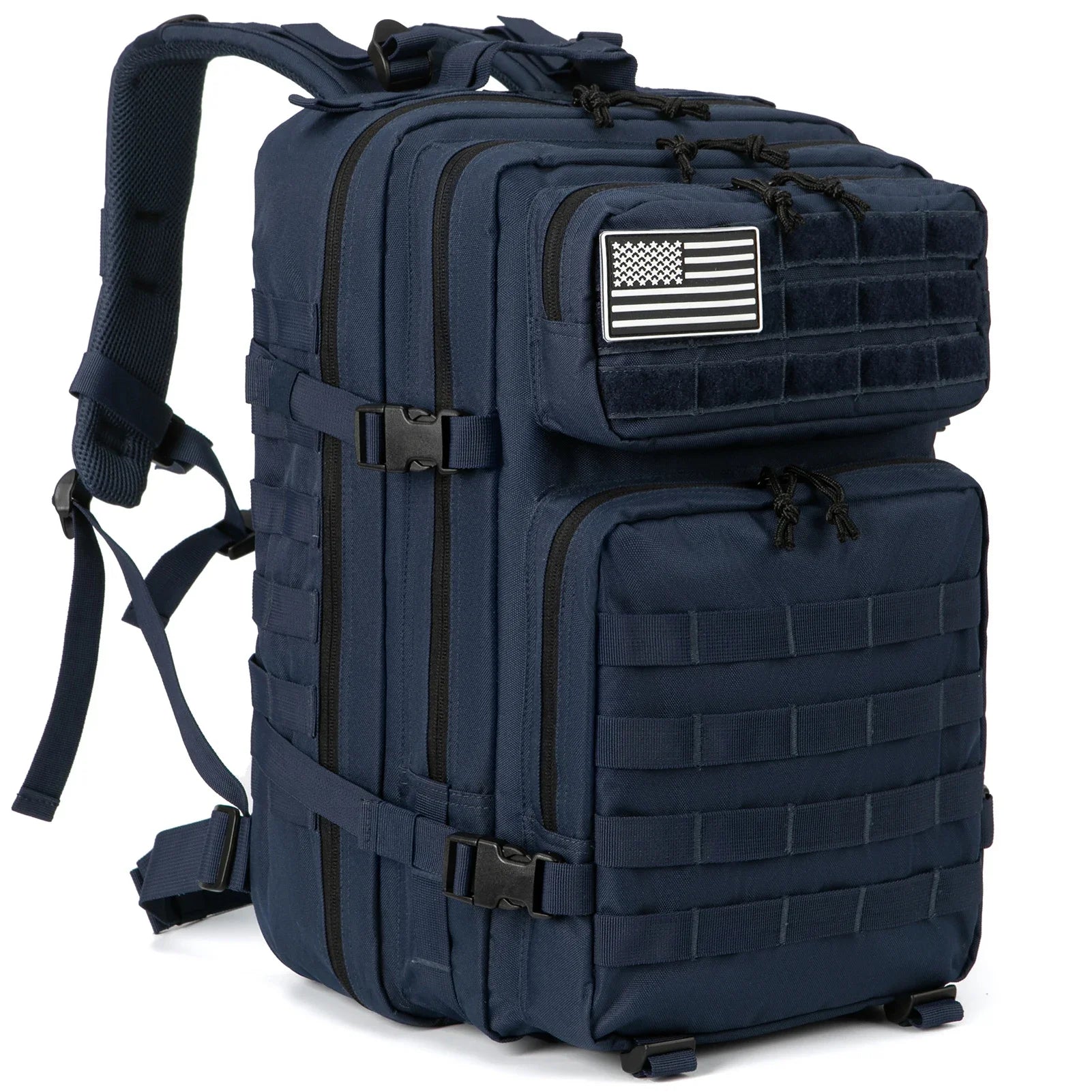 45L Tactical Backpack Large Capacity MOLLE Hiking Camping Outdoor Bag
