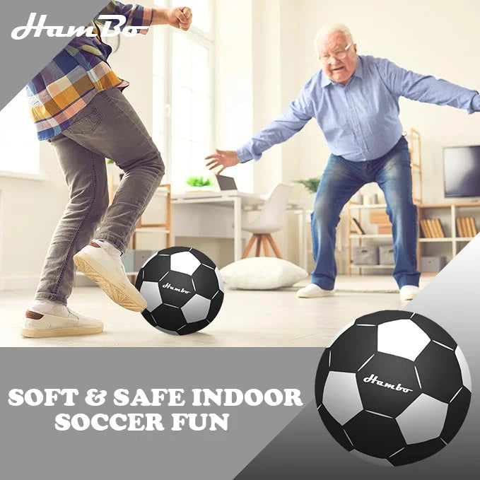Silent Foam Football Indoor No Noise Bouncing Soccer Training Ball