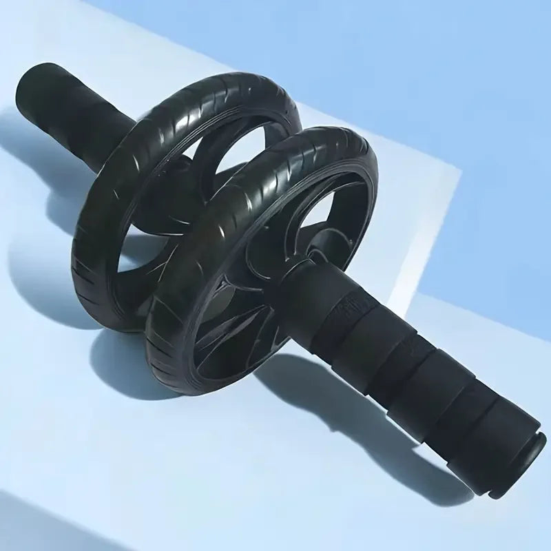 Silent Dual Wheel Ab Roller Core Strength Training Fitness Equipment