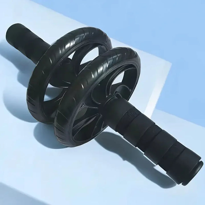 Silent Dual Wheel Ab Roller Core Strength Training Fitness Equipment