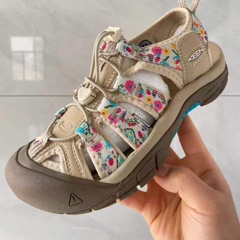 Unisex Outdoor Travel Sandals Non Slip Breathable Beach Hiking Shoes