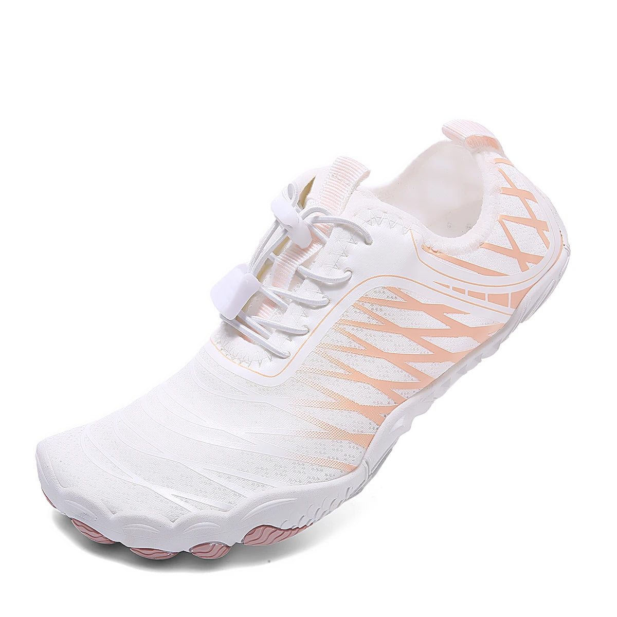 Wide Toe Barefoot Shoes Unisex Aqua Beach Sports Sneakers Black
