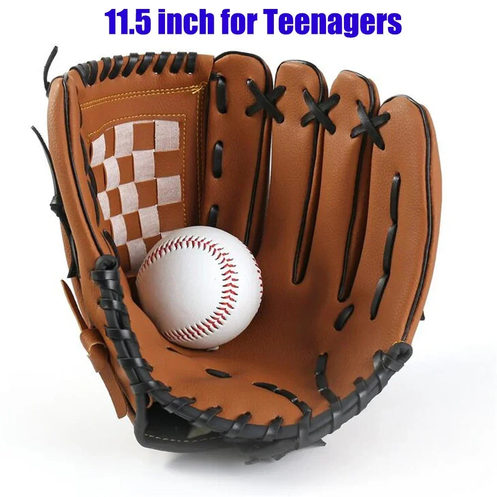 Baseball Glove Left Hand Outdoor Training Kids Adults Softball Catch