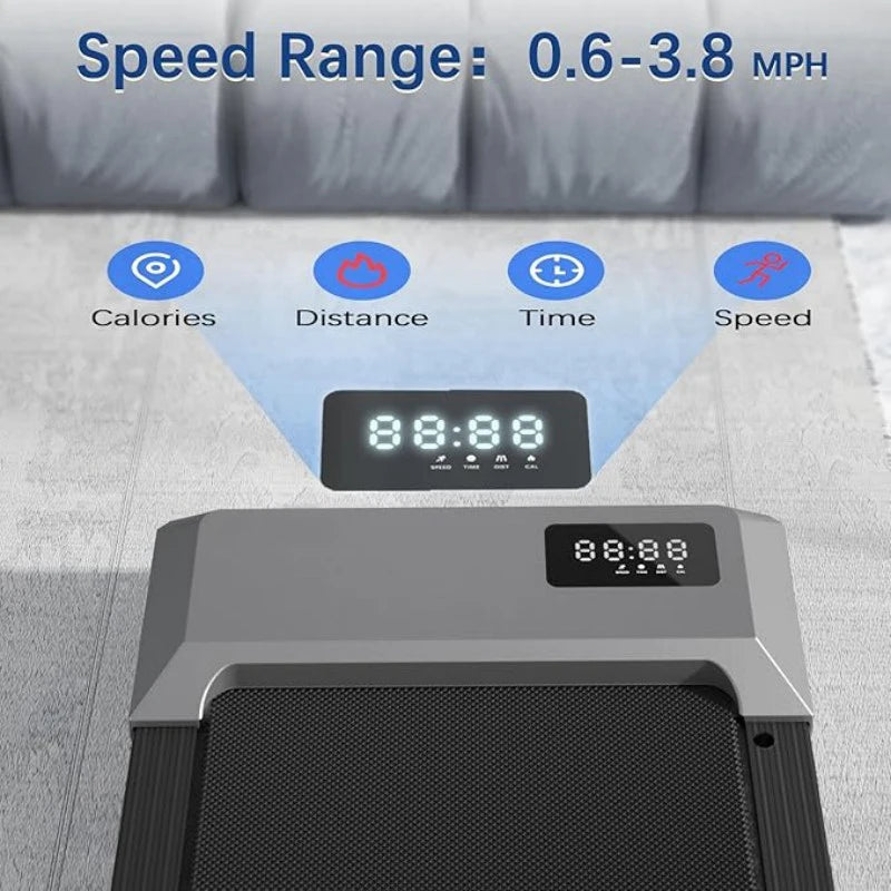 2.5HP 300lbs Folding Treadmill Walking Pad Home Fitness Machine