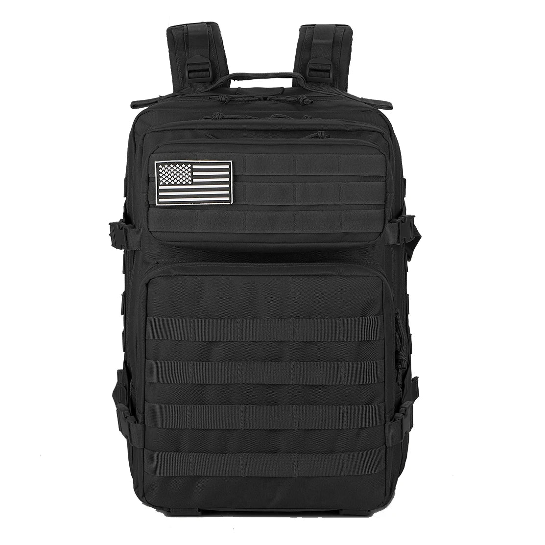 45L Tactical Backpack Large Capacity MOLLE Hiking Camping Outdoor Bag