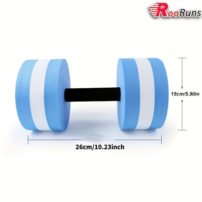 Foam Aqua Dumbbell Floating Pool Water Fitness Training Equipment