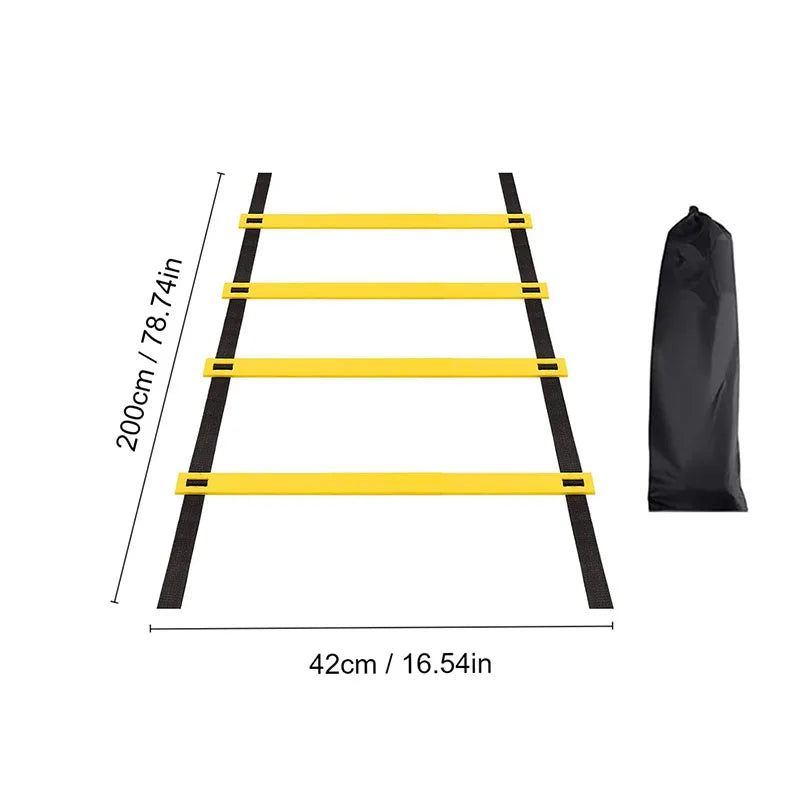 Agility Ladder Nylon Speed Training Ladder Football Fitness Equipment
