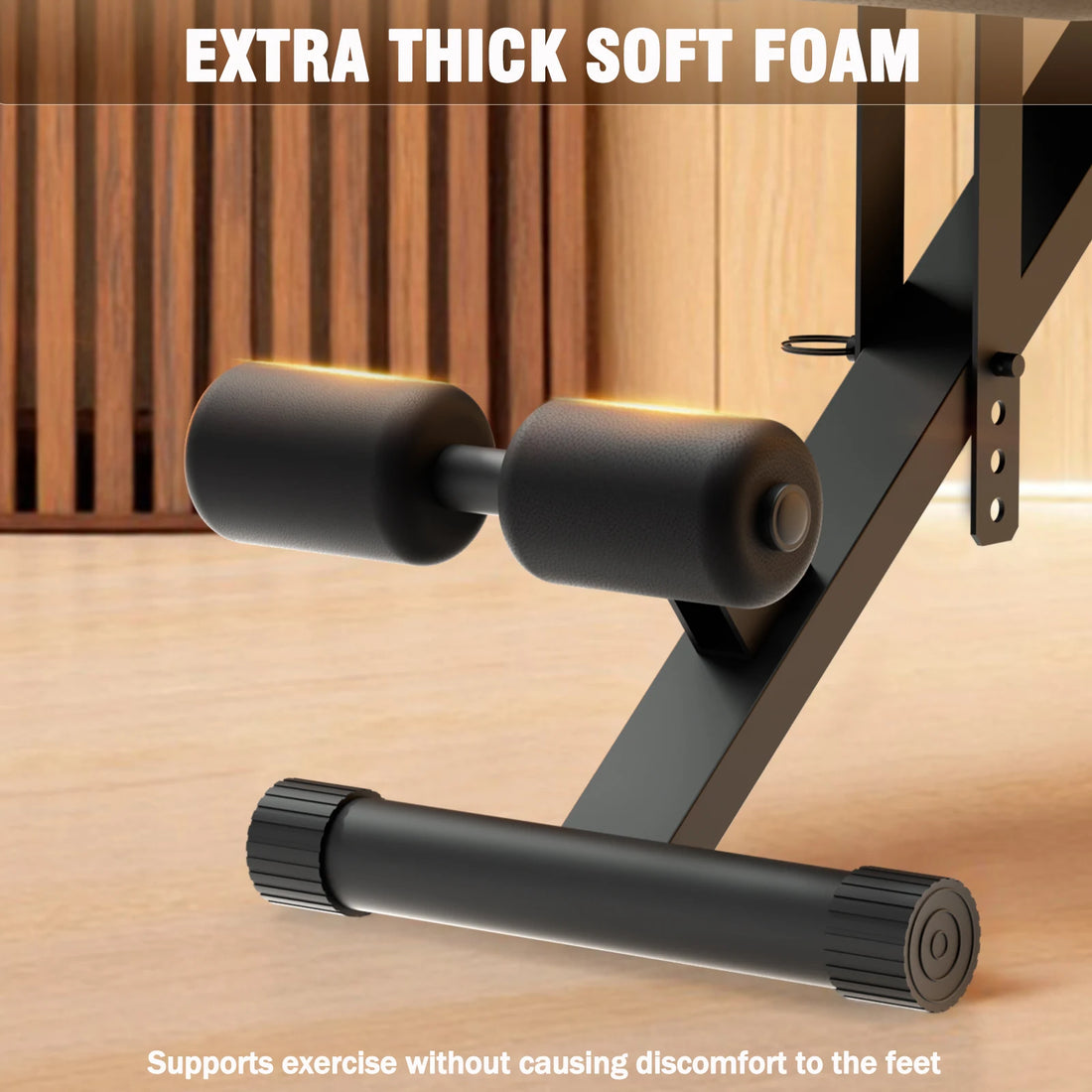 Adjustable Weight Bench Foldable Dumbbell Press Full Body Strength Training