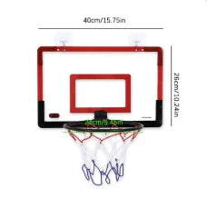Mini Indoor Basketball Hoop Door Wall Mounted Kids Adults Game