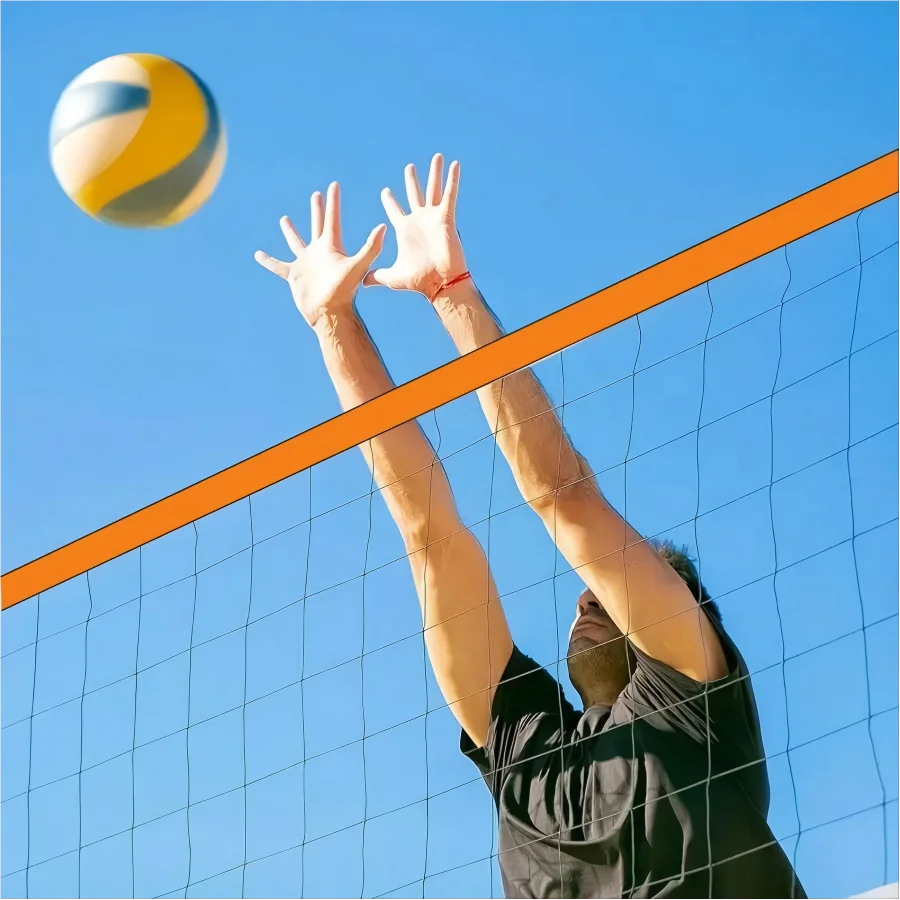 Portable Volleyball & Badminton Net Indoor Outdoor Backyard Sports Net