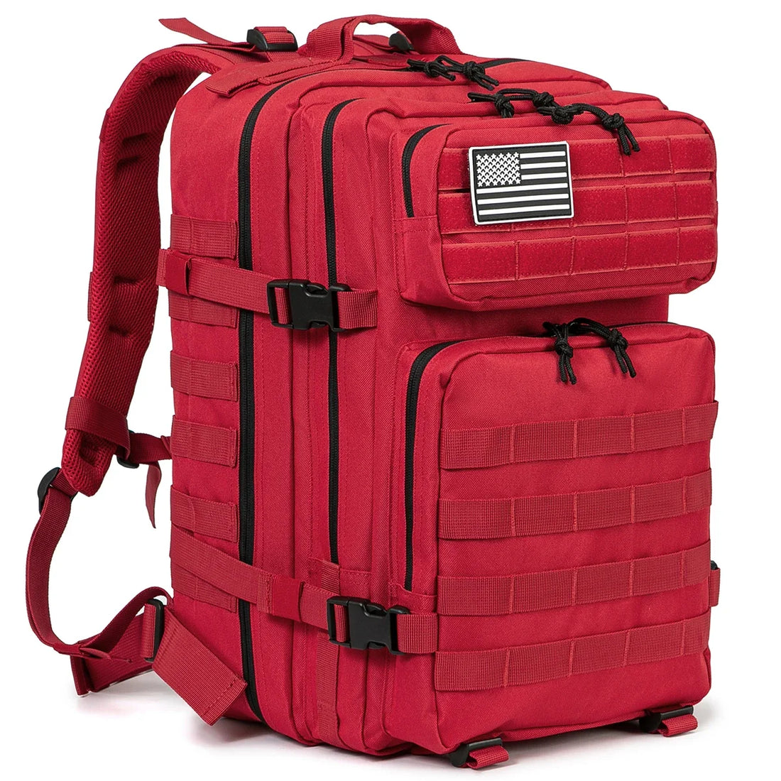 45L Tactical Backpack Large Capacity MOLLE Hiking Camping Outdoor Bag