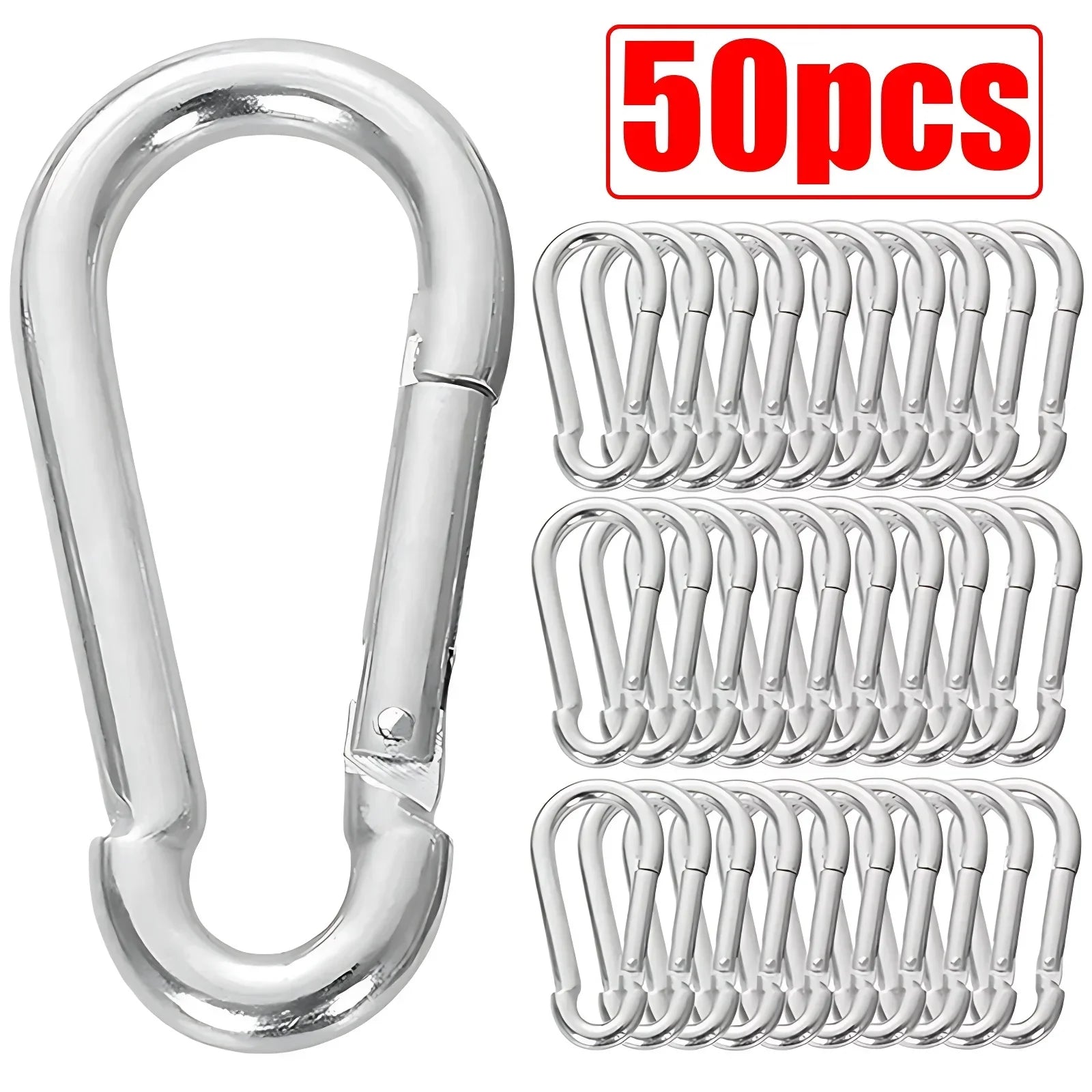 Mini Alloy Carabiner Keychain Outdoor Survival Camping Hook Clip